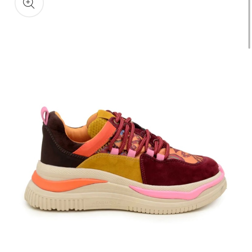 FARM RIO Colorful Tropical Sneakers